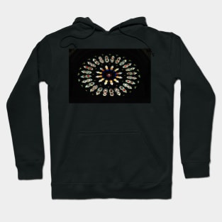 Rose Window at York Minster. Hoodie